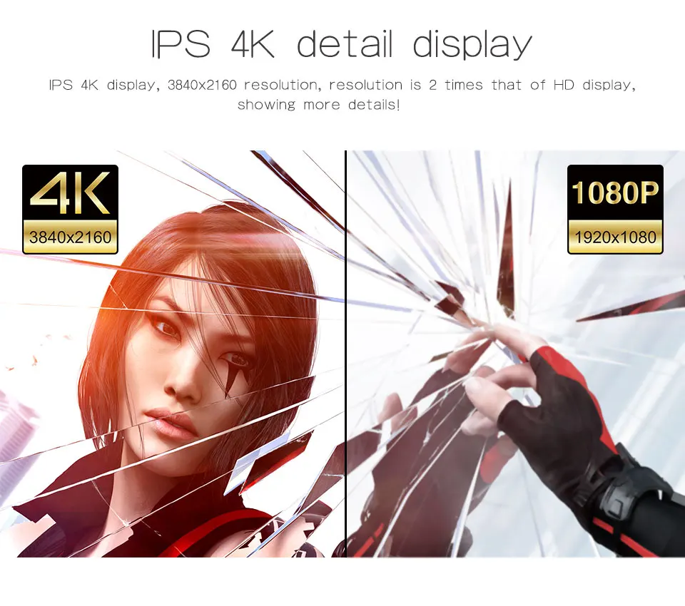 15,6 "4 к ABS ЖК-монитор полный вид 2160x3840 HDMI вход динамик Встроенный для Raspberry Xbox360 Экстра игры ЖК-монитор