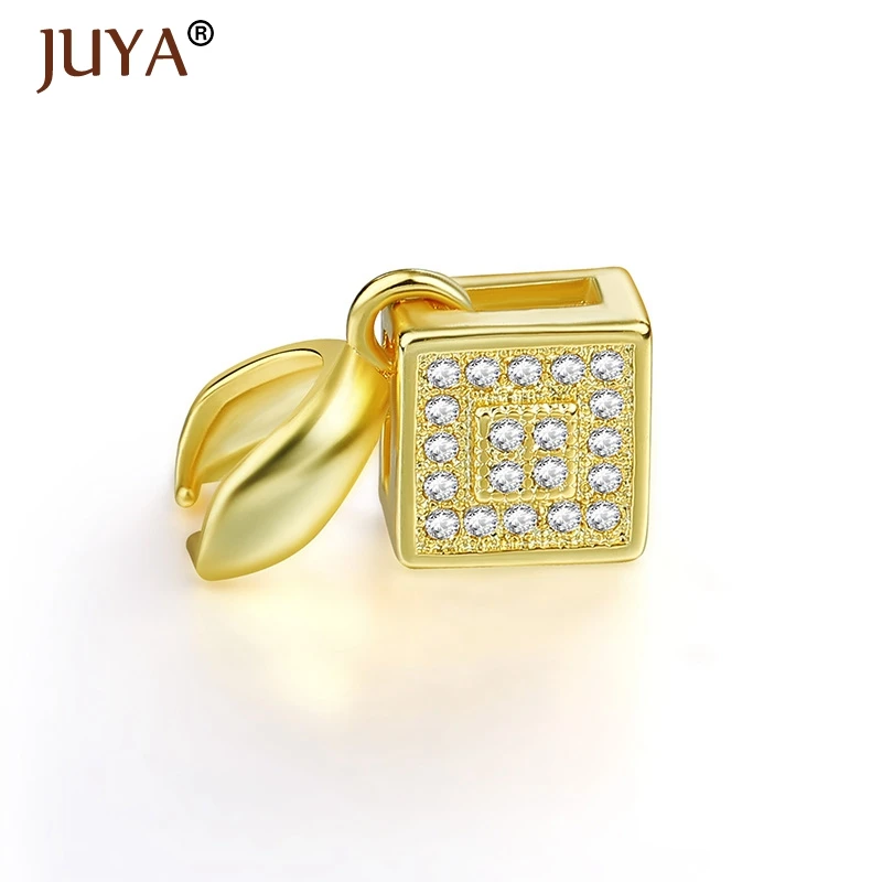 

Jewelry Findings DIY parts accessories Crystal Agate Pendant Clasp Connectors Copper Pinch Clip Bail Link Pendants Clasps