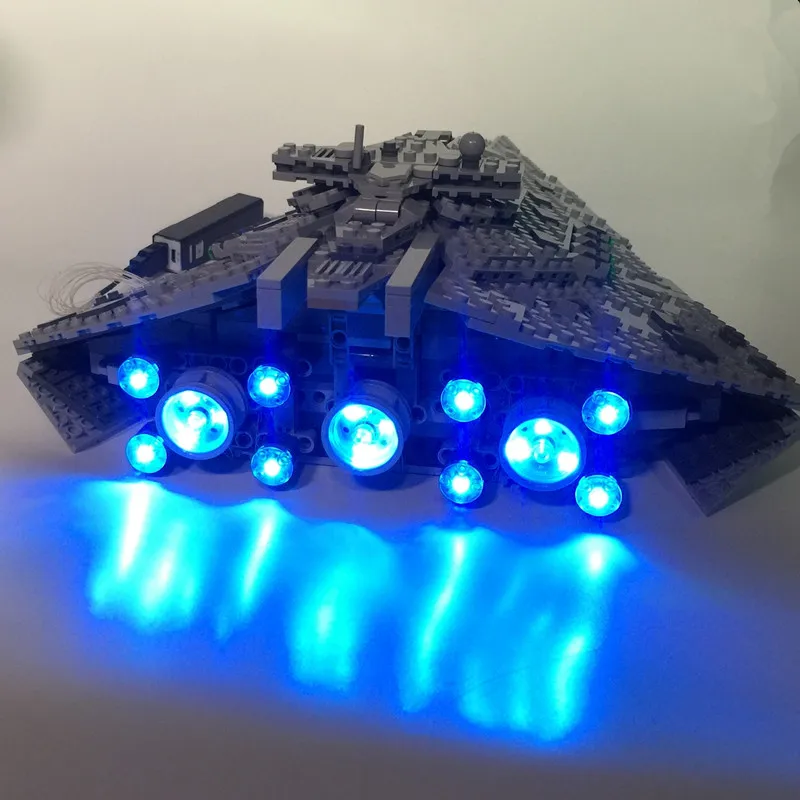 Kaufen LED licht up kit für lego 75190 Kompatibel mit 05131 (Bricks Set nicht enthalten) die Erste bestellen Sterne Modell Destroye