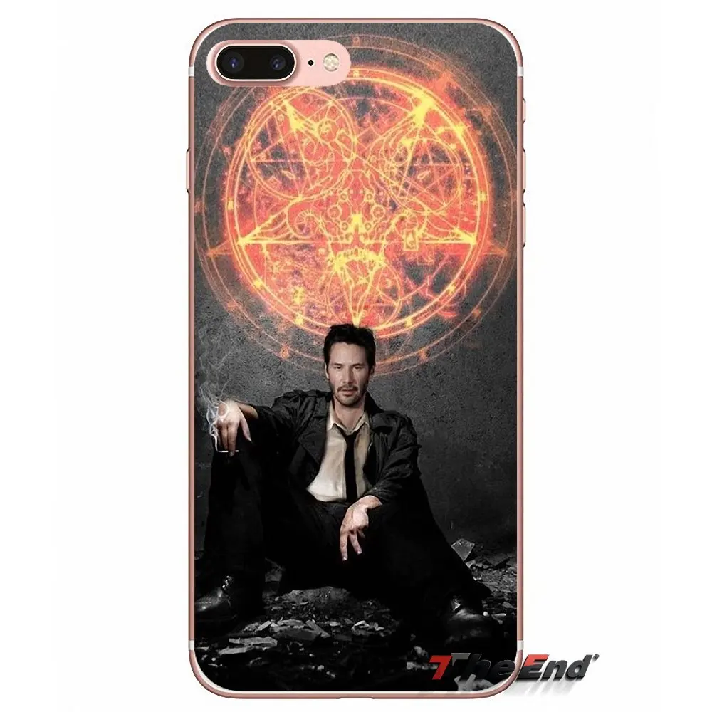 Мягкий чехол для Huawei G7 G8 Ascend P7 P8 P9 Lite Honor 4C 5X 5C 6X Mate 7 8 9 Y3 Y5 Y6 II Pro Keanu Reeves as John Constantine|honor