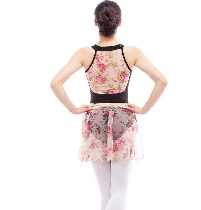 Adult Floral Professional Ballet Gymnastics Leotard Dance Dancer