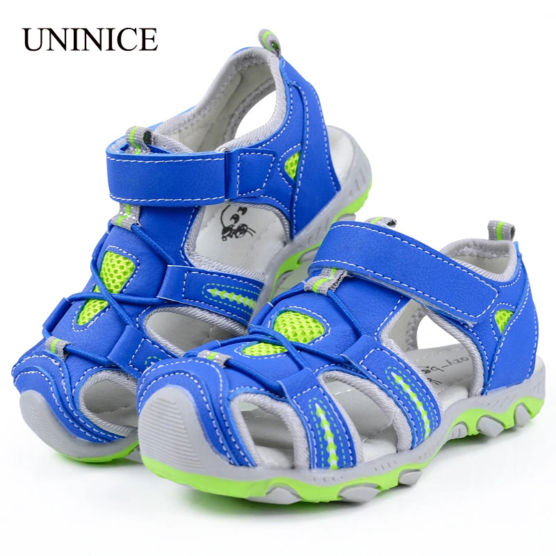 UNINICE 2018 New Summer Beach Kids Shoes Closed Toe