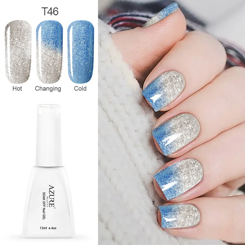 LED Gel UV Color Temperature Change Gel Nail Polish Long-lasting Nail Gel New Arrivel Hot Sale