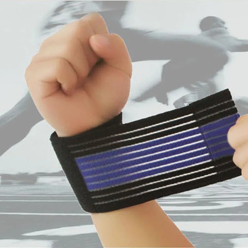 100pcs/lot Athletic Wrist Support Wrap Stretch Self Protection Wrister Football Basketball Arm