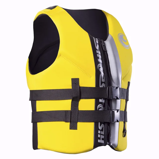 Men's Surfing Vest Adult Water Sport Safety Boating Life Vest Foam