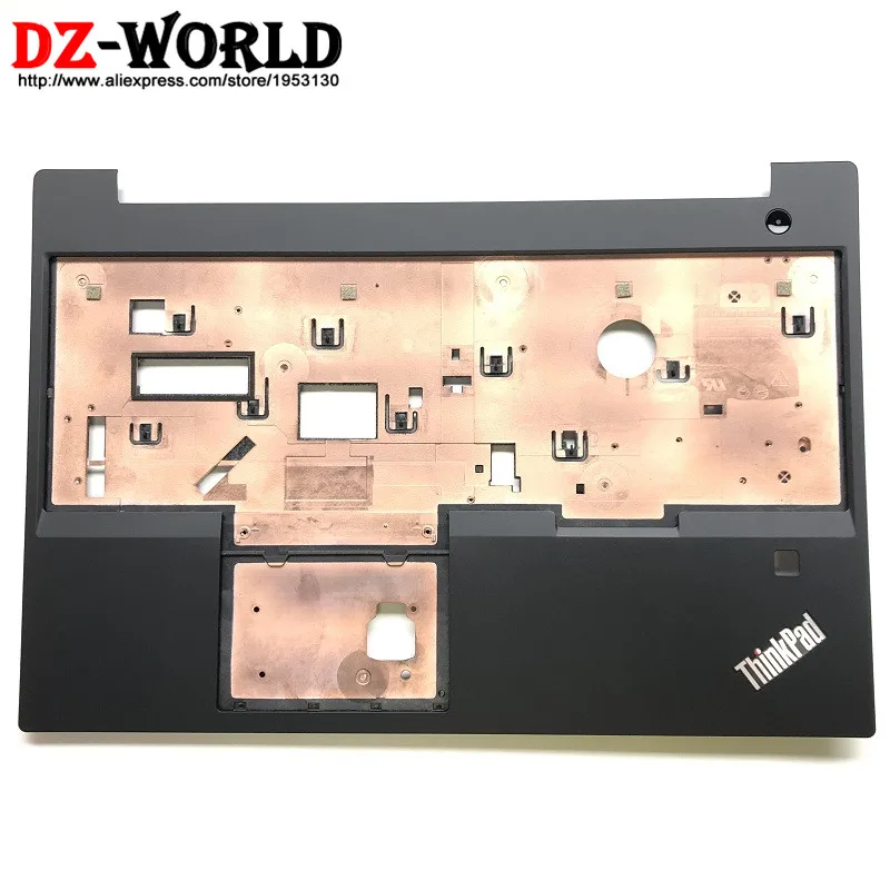 

New Original for Lenovo ThinkPad E580 E585 Keyboard Bezel Palmrest Cover w/o Touchpad w/ Fingerprint Hole 01LW421 AP167000700