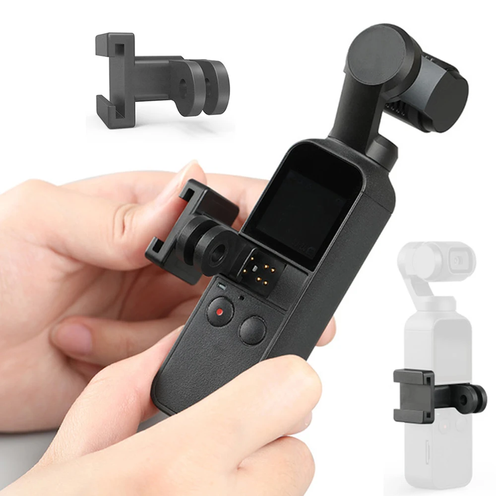 Для DJI Osmo Pocket Data Port to Cold Shoe Адаптер для микрофона освещение фотосъемки