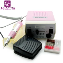KADS 30000RPM Pink nail art drill Nail Equipment Manicure Tools Pedicure Acrylics Pink Electric Nail Art Drill Pen Machine Set
