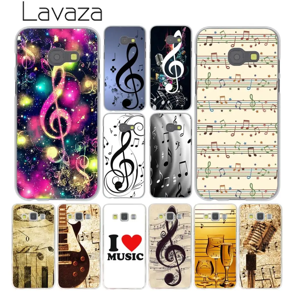 Lavaza с надписью I love старую музыку музыкальная нота звук чехол для Samsung Galaxy note 10 9 8 A9