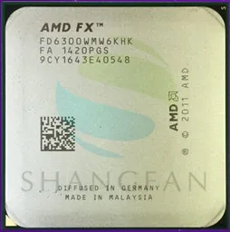AMD FX-سلسلة FX6300 3.5 GHz ستة النواة معالج وحدة المعالجة المركزية FX 6300 FD6300WMW6KHK 95 W المقبس AM3 + AMD FX-سلسلة FX6300 3.5 GHz ستة النواة معالج وحدة المعالجة المركزية FX 6300 FD6300WMW6KHK 95 W المقبس AM3 +
