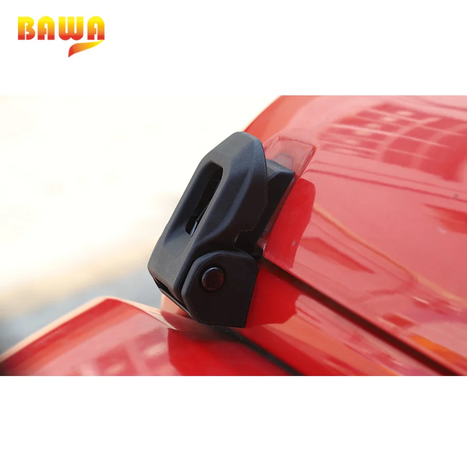 BAWA замки оборудование для Jeep Wrangler JK 2007 2017 ABS + нержавеющая сталь Автомобильный