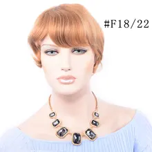 LADYSTAR заколка для челки Человеческие волосы Remy аккуратная челка 6 дюймов до 8 дюймов модная цельная бахрома 27 г для белых/черных женщин