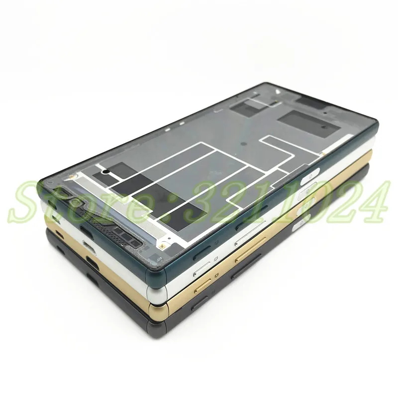 Корпус для Sony Xperia Z5 Dual E6653 E6603 E6633 E6683 средняя рамка пластина ЖК с кнопкой питания