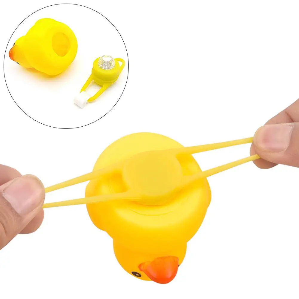 Bicycle Bell Broken Wind Duck Mtb Road Bike Moto Riding Light Cycling Small Yellow Duck Helmet Child Horn Bicycle Accessories