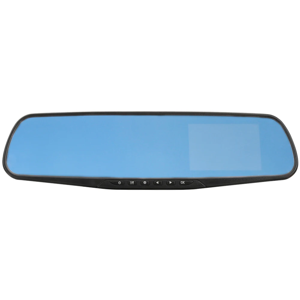 2017 Car DVR Camera Rearview Mirror Auto Dvr Dual Lens Dash Cam Recorder Video Registrator Camcorder Full HD 1080p G sensor DVRs