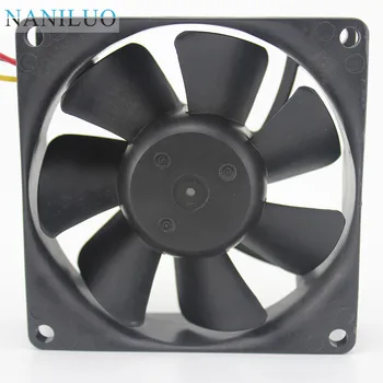 

PUDC24U3CR-L38 DC 24V 0.12A 2.8W 8025 8CM 80*80*25mm 2 Wires Inverter Cooling Fan