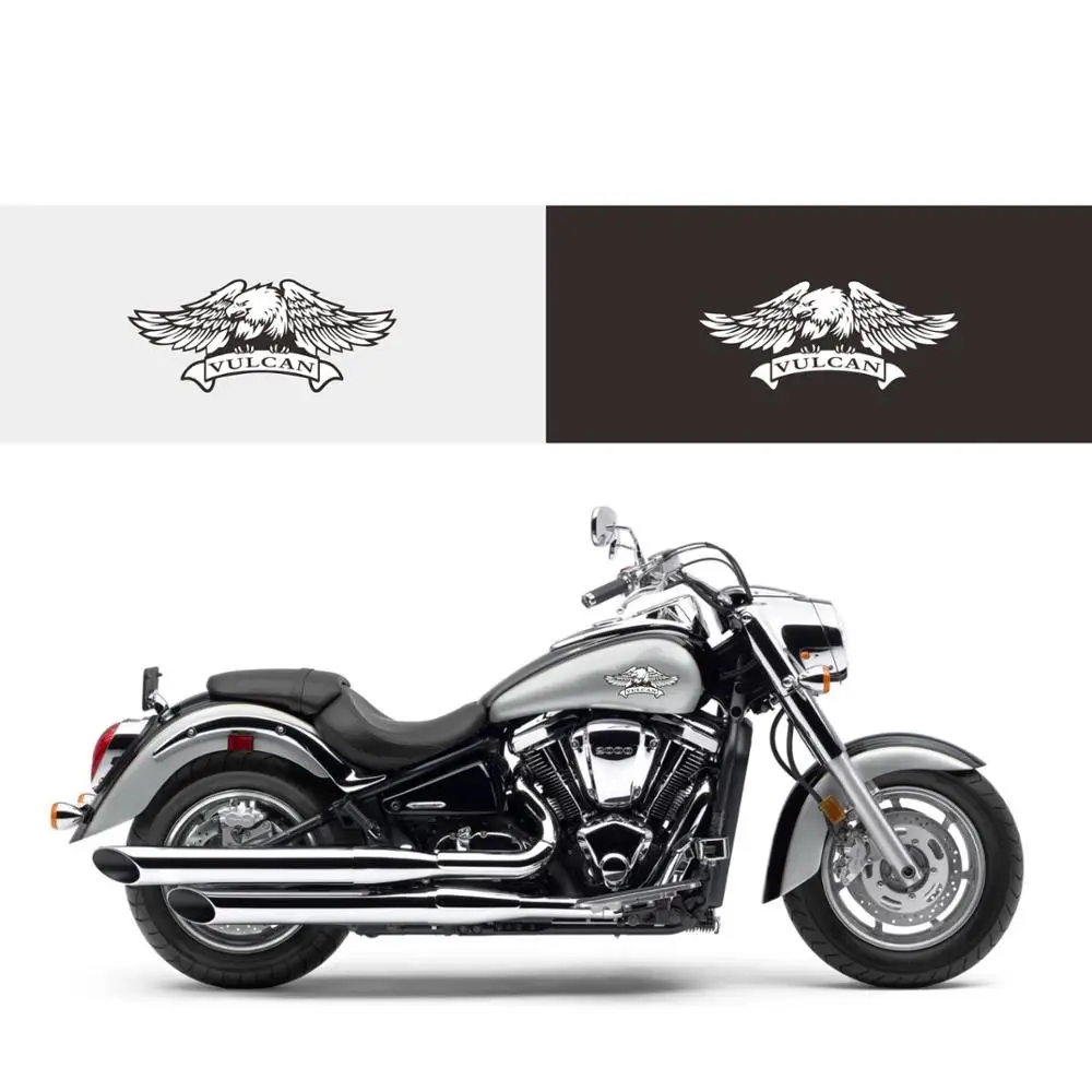 Наклейки с логотипом Eagle на заказ наклейки топливный бак виниловые для Kawasaki VN400