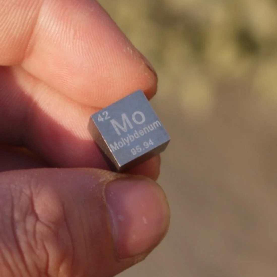 Металлический молибденовый куб высокой чистоты 10x10x10 мм Периодическая таблица