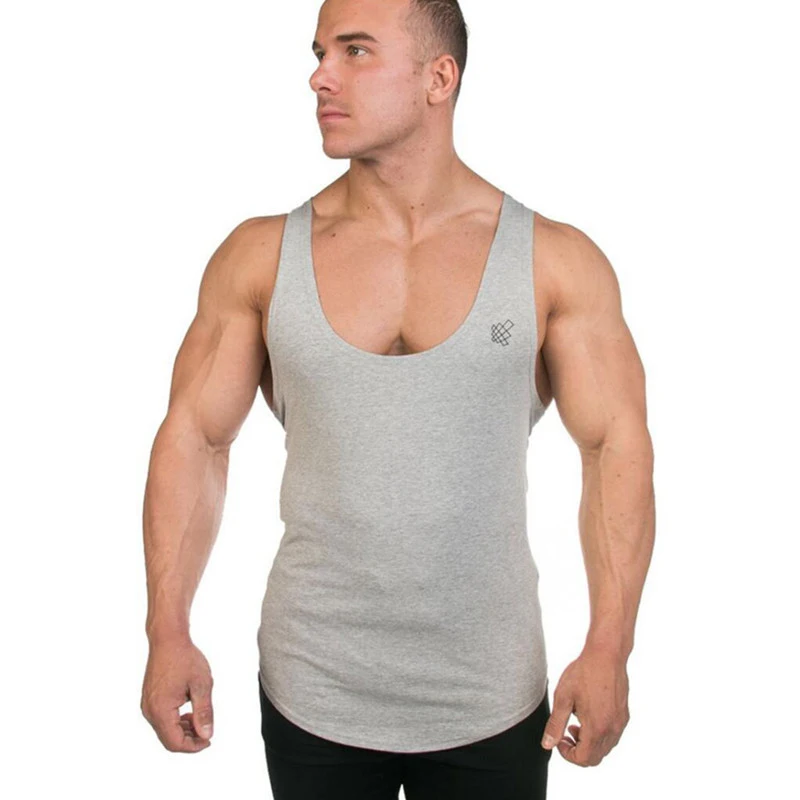 Gym tank tops men sport clothing-3