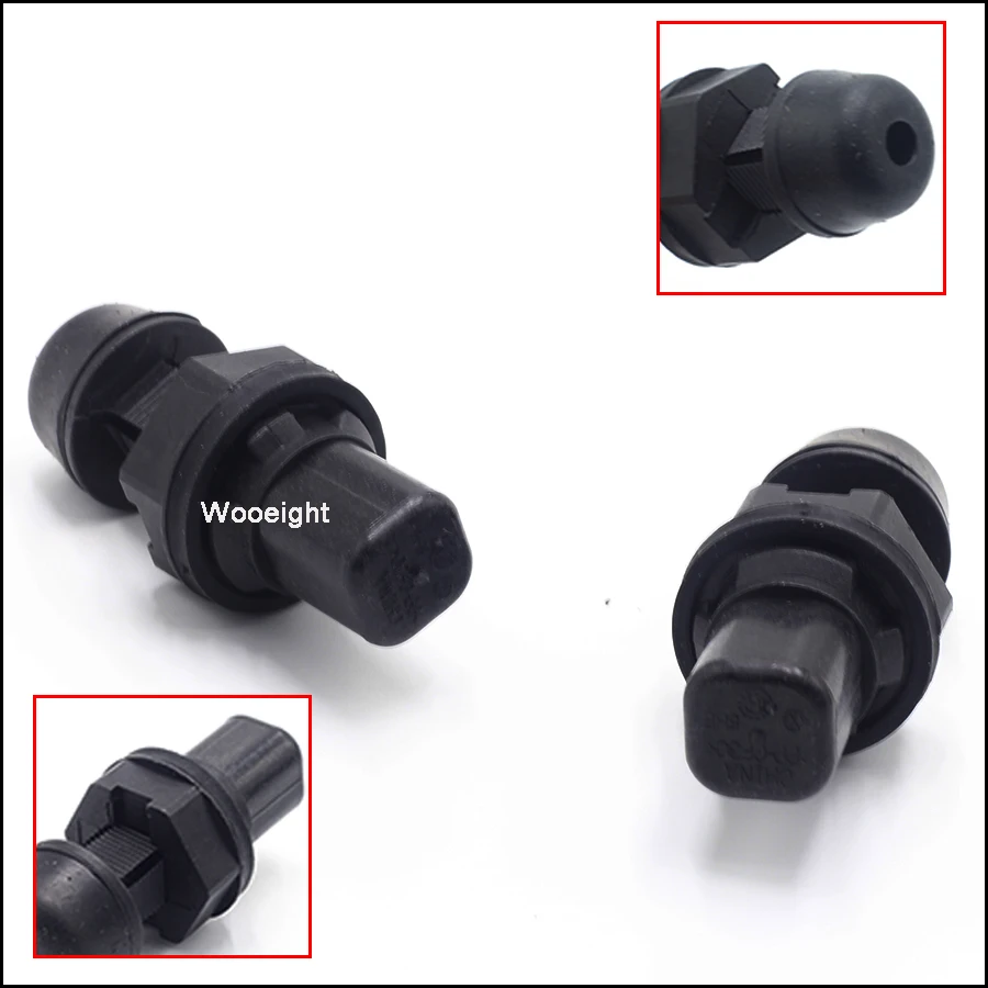 Wooeight 2Pcs Black Adjustable Buffer Block Trunk Lids Rubber Pier Cushioning Pad For 5KD 827 499 For VW Golf 6 MK6 (5)