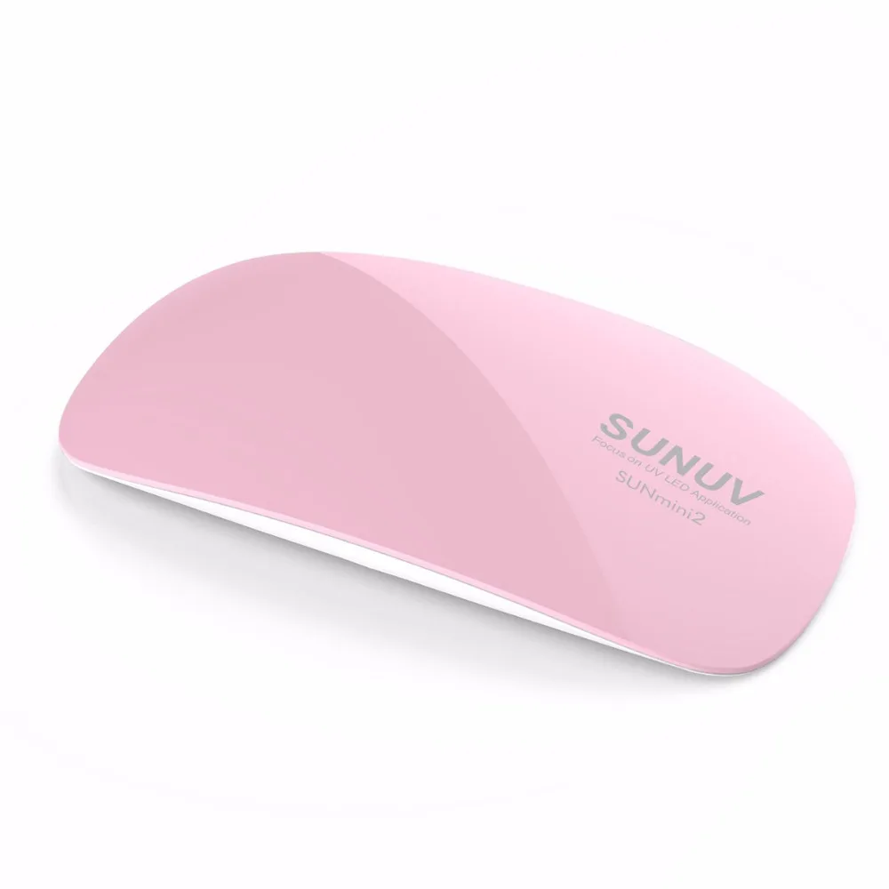  SUNUV SUNmini2 UV LED Lamp Mini Portable Nail Dryer With USB Cable Gel Nail Polish Dryer Gift Home  - 32757164790