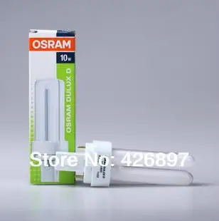 

OSRAM DULUX D 18W compact fluorescent lamp tube,LUMILUX G24d-2 2 pins,D/D 18W/827 18W/840 18W/865,Dimmable plug in light bulb