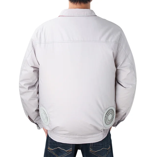Air Conditioning Clothes Cooling Fan Jacket For Summer Outdoor High Temperature Working Fishing
