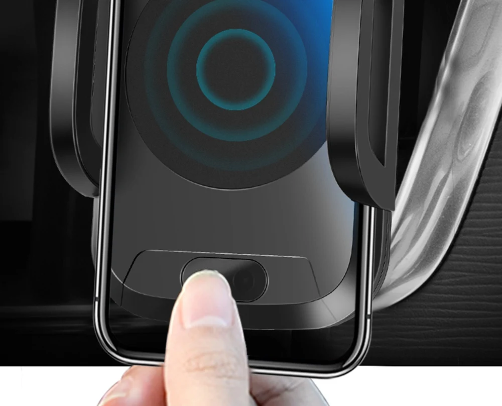 TOMKAS Holder For Phone in Car Qi Wireless Charger For iPhone X 8 Plus Mobile Phone Support Car Phone Holder For Samsung S9 S8