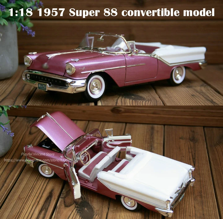 

Boutique 1:18 1957 Super 88 convertible model Alloy Collection Model