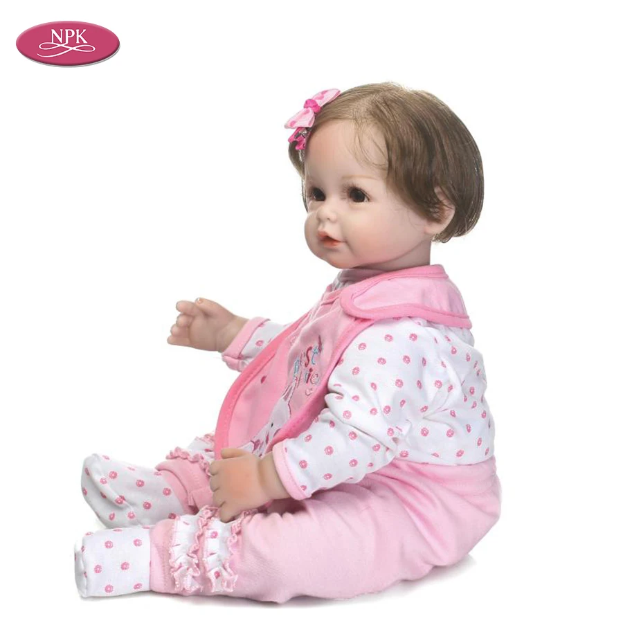 Lifelike Reborn Baby Doll Girl Pinke princess Doll  (1)