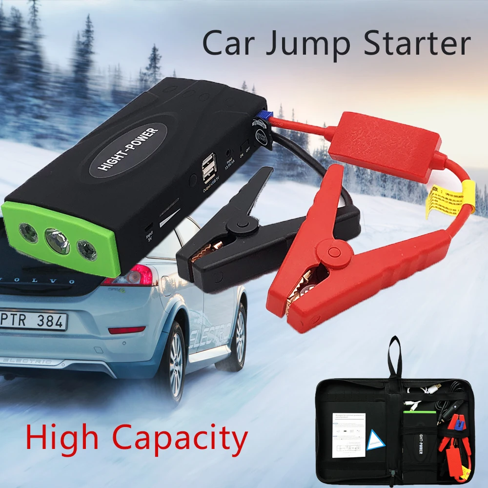 

New High Power Portable Car Jump Starter Multi-Function Car Emergency Power Bank Charger Booster for Car Battery Starting Device