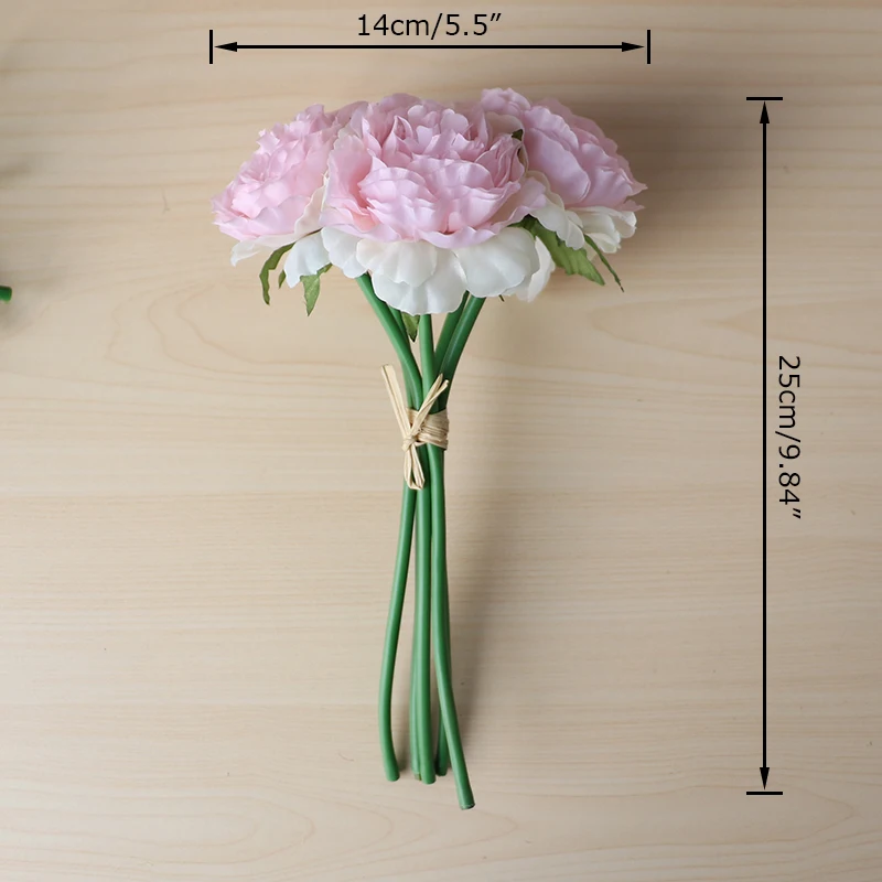5 heads/ bouquet Peony Artificial flowers Home Decor Silk Fake Flower Peonies artificial flowers for Wedding DIY decoration 5 heads/ bouquet Peony Artificial flowers Home Decor Silk Fake Flower Peonies artificial flowers for Wedding DIY decoration
