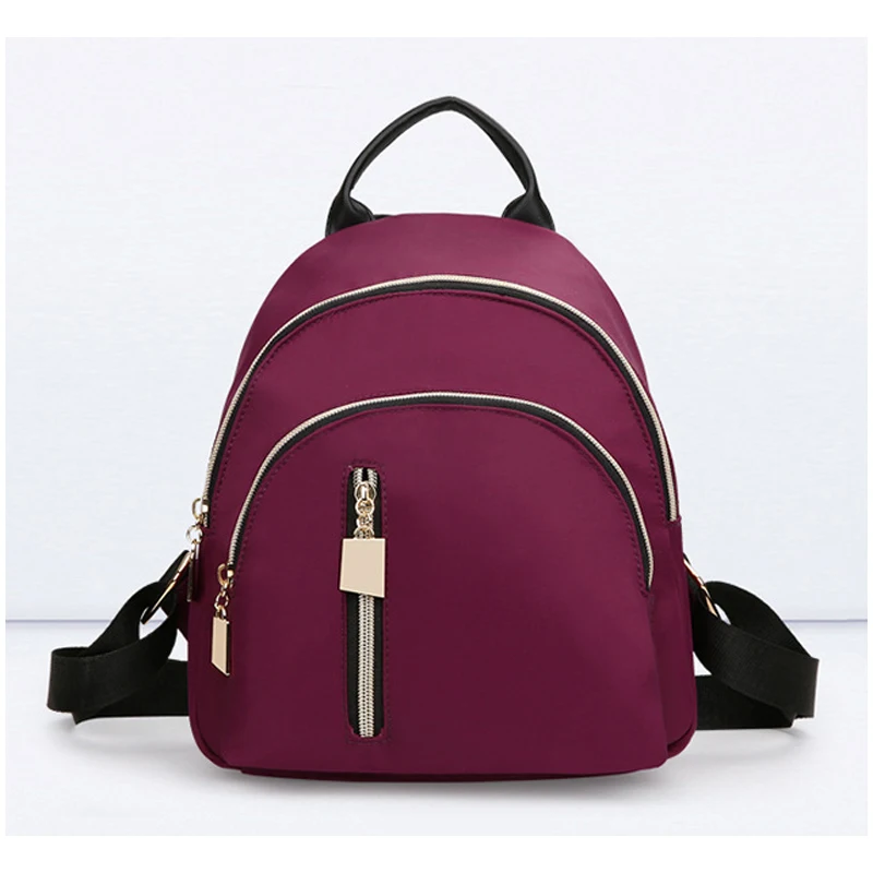 

Huatiancuo Hot sale Colorful Backpacks Students Soft School Bags Girls Casual Cute Backpack Women Bag