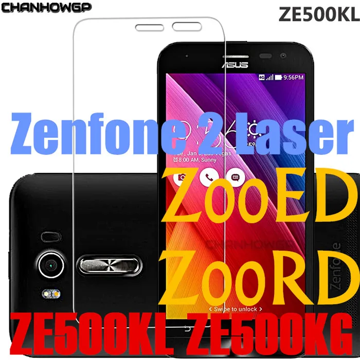 Закаленное Стекло для ASUS Zenfone 3 Max X008D X00DD Z010D ZC520TL лазерный ZC551KL Go X00AD ZB500KL ZB452KG G550KL Экран протектор - Цвет: zenfone 2 laser 5.0