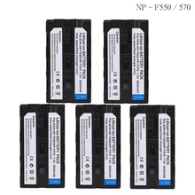 5x7,4 V NP-F550 NP F550 NP-F570 NP F570 F330 F530 Перезаряжаемые Li-Ion Камера Батарея для sony NP-F330 F750 CCD-SC CCD-TR