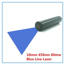 Высокого класса 10 мм 450nm 80 мВт синий лазерный модуль промышленного класса TYLASERS