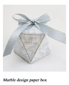 Треугольная пирамида шоколад коробка со свадебными сувенирами и подарки коробка подарки на крещение конфеты упаковочная коробка для