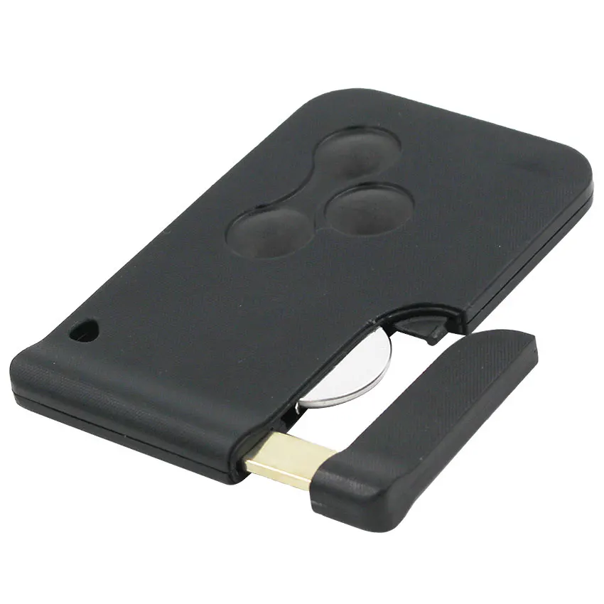 10 шт./лот 3 кнопки дистанционного автомобиля ключ-карта 434 МГц ID46 PCF7947 чип для Renault Megane Scenic с чистое лезвие ключа