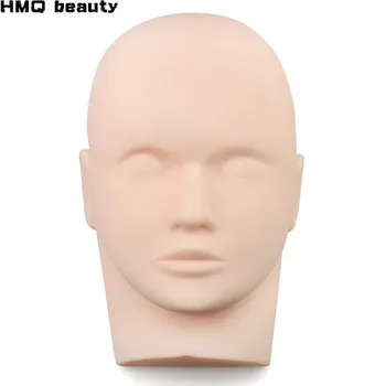 

silicone eyelash grafting model professional head eyelash extension makeup exercise model training head tool