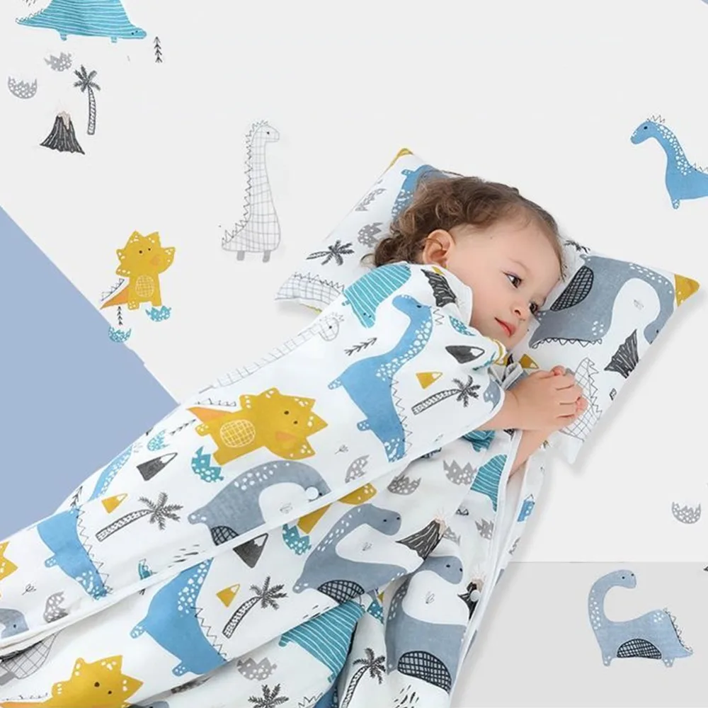 Спальный мешок для малышей, 100% хлопок, Детские спальные мешки для новорожденных, Детская ночная рубашка