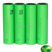 4 шт./лот 3,6 V 18650 US18650 VTC5 2600mAh Высокая разрядка 30A батарея для sony