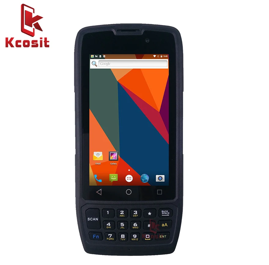 

Original Kcosit K42 Android Scanner 1D 2D Laser Barcode Handheld scanner PDA Terminal Wireless Wifi Waterproof 4" Keyboard NFC