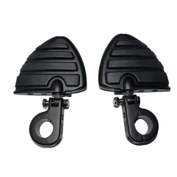 

Mount-Style Wing Style Foot Rests FootPegs Foot Pegs Clamps For Harley Touring Electra Glide Softail FLS FXCW FLSS FLHS V-Rod