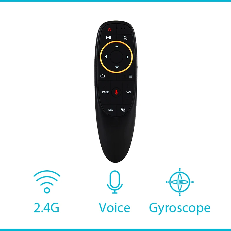 

G10S Voice Air Mouse G20 Remote 2.4Ghz Mini Wireless G30 Android TV Control Learning Microphone for Computer PC Android tvbox