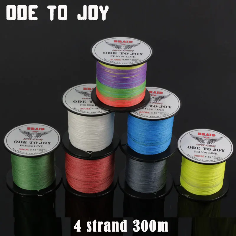 ODETOJOY Super Strong 300M 4strand fishing line Japan multifilament