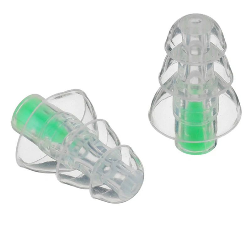

27Db Silicone Earbud Musician Filter Earplugs Noise Reduction Cancelling Hearing Protection Earbud Reusable Sleep Care For Dj(