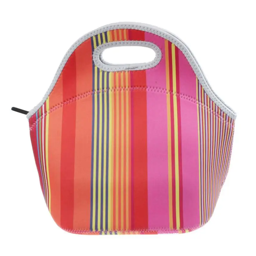 Толстые женские Ланчбокс модная сумка Термоизолированный Еда; Ланч-бокс для Для женщин детская Для мужчин Термосумка, торба чехол - Цвет: Style 2