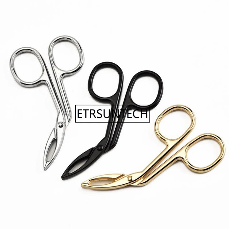 

Scissors Eyebrow Tweezers Clamp Clipper Stainless Eyebrow Removal Makeup Tool For Beauty F1608