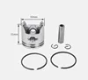 Pistón ASSY 32 MM para 1E32F 32F 23CC 2 tiempos de envío gratis KOLBEN W/RIGNS PIN Seeger STRIMMER partes ► Foto 1/2