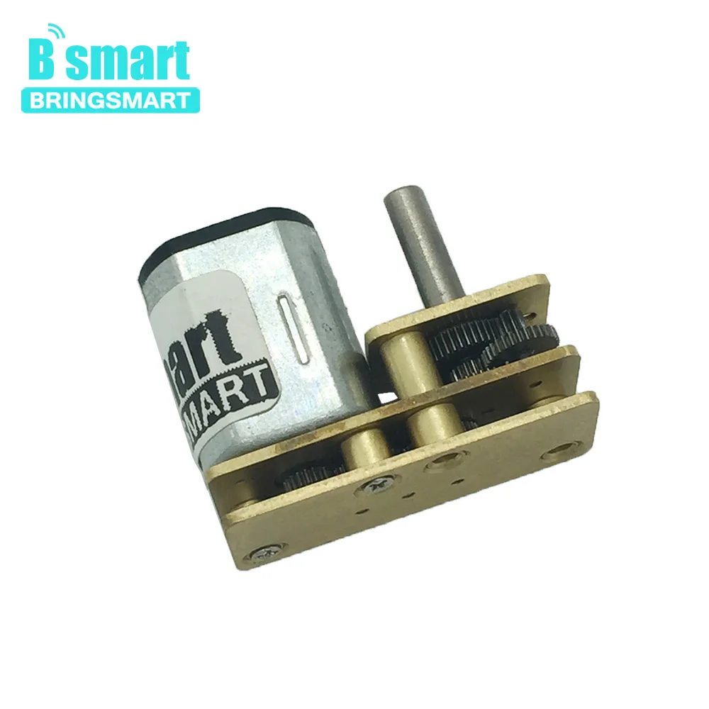 Микро двигатель постоянного тока Bringsmart N20 3 в 6 12 В с редукторным двигателем